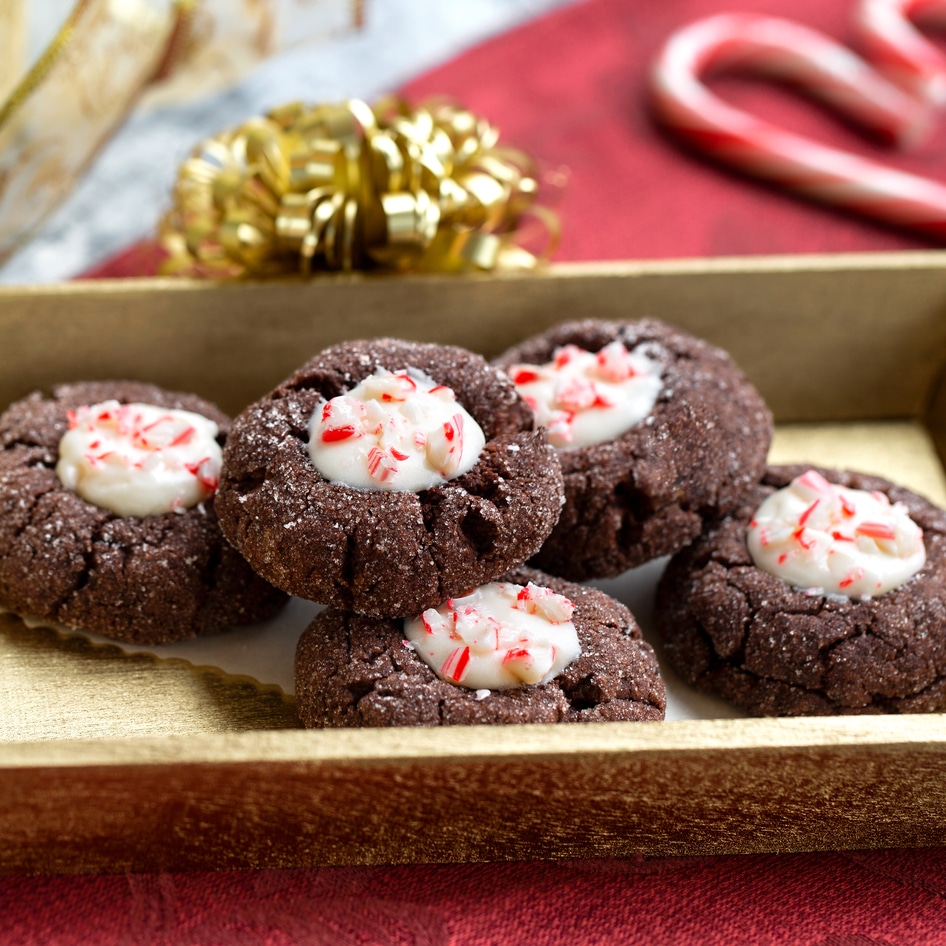 Vegan Chocolate Peppermint Buttercream Buttons&nbsp;